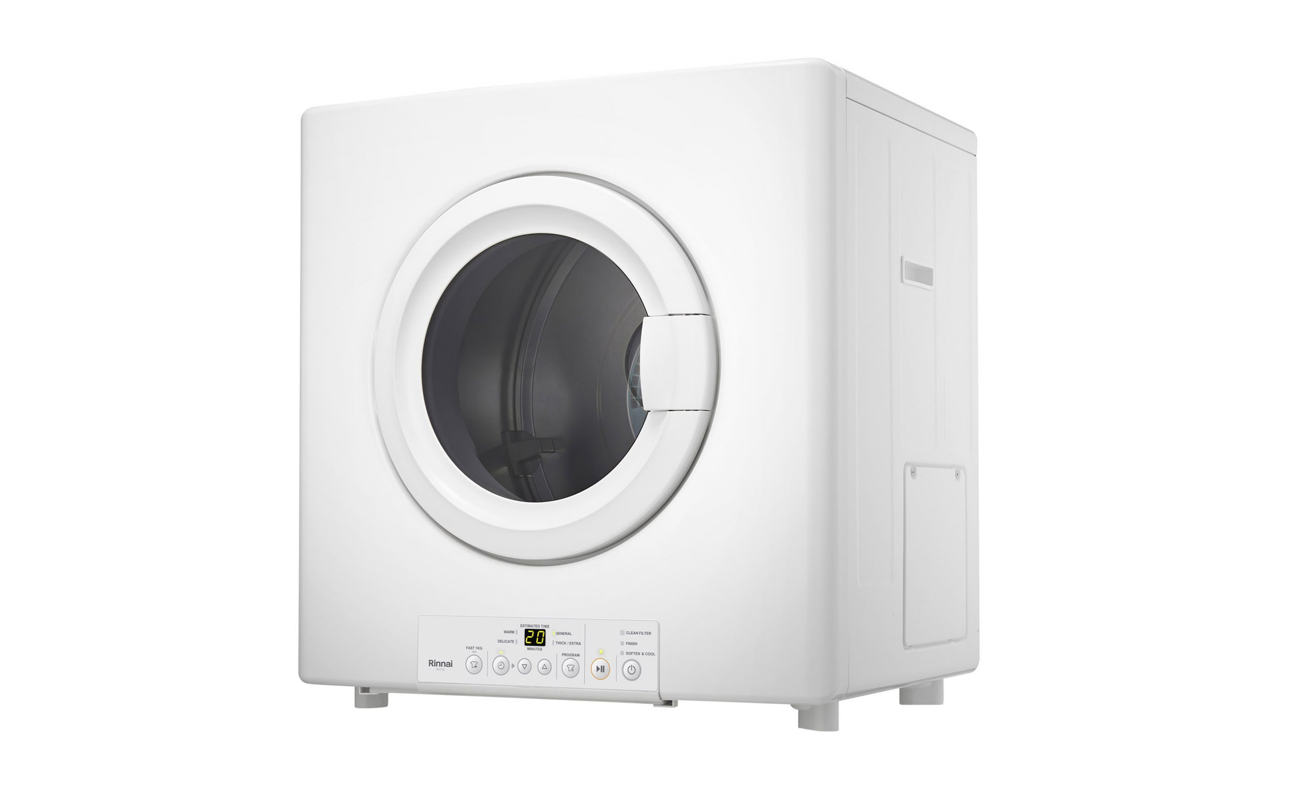 Rinnai Dry-Soft Gas Clothes Dryer (right)