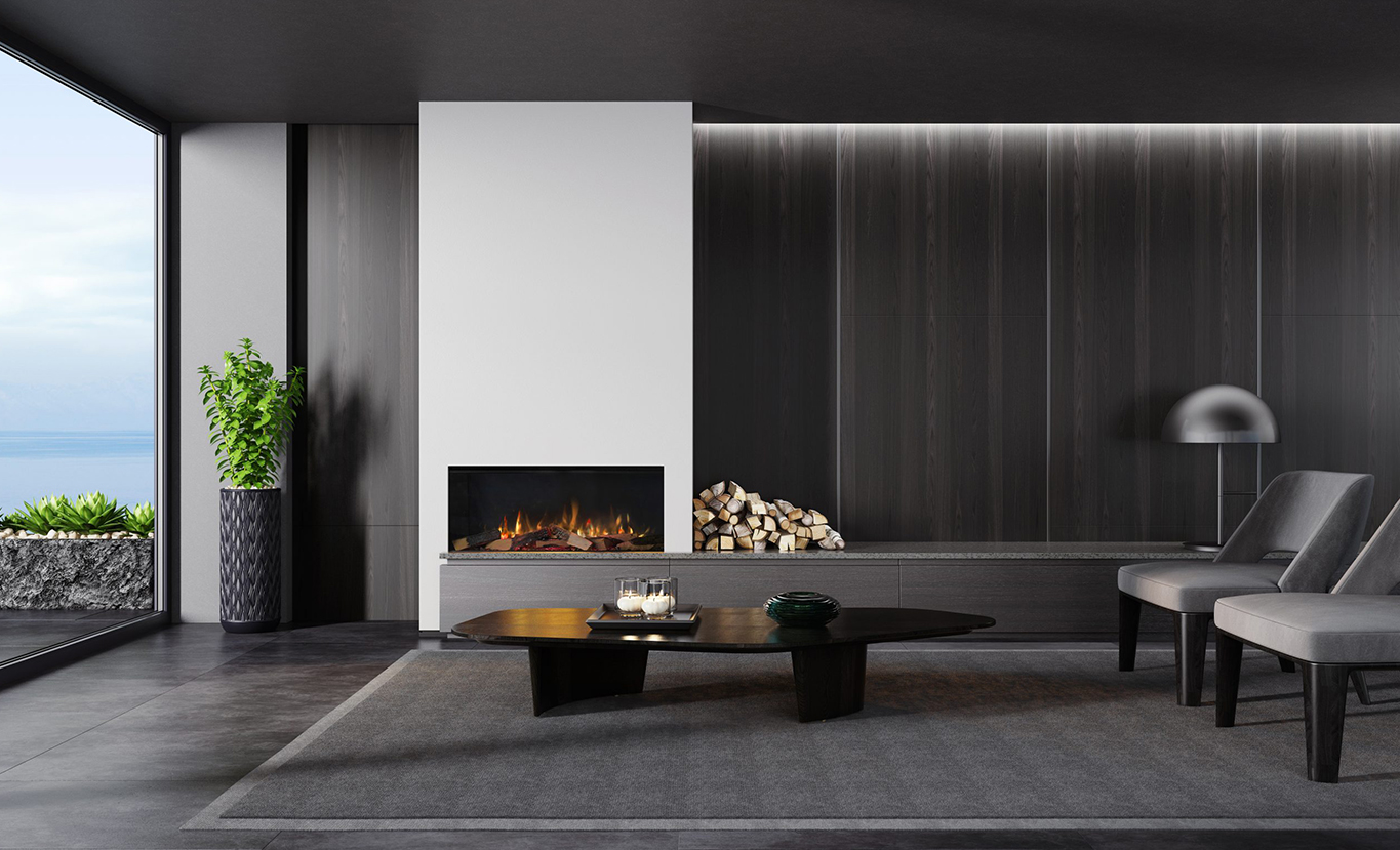 Rinnai ES 1000 Electric Fireplace (lifestyle - inset)