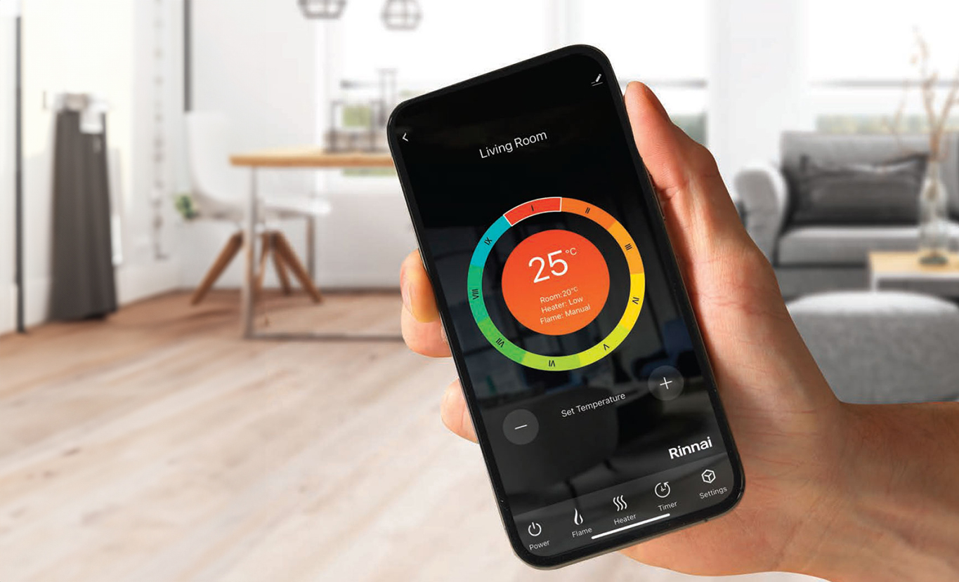 Rinnai Fireplace Control via Tuya Smart App