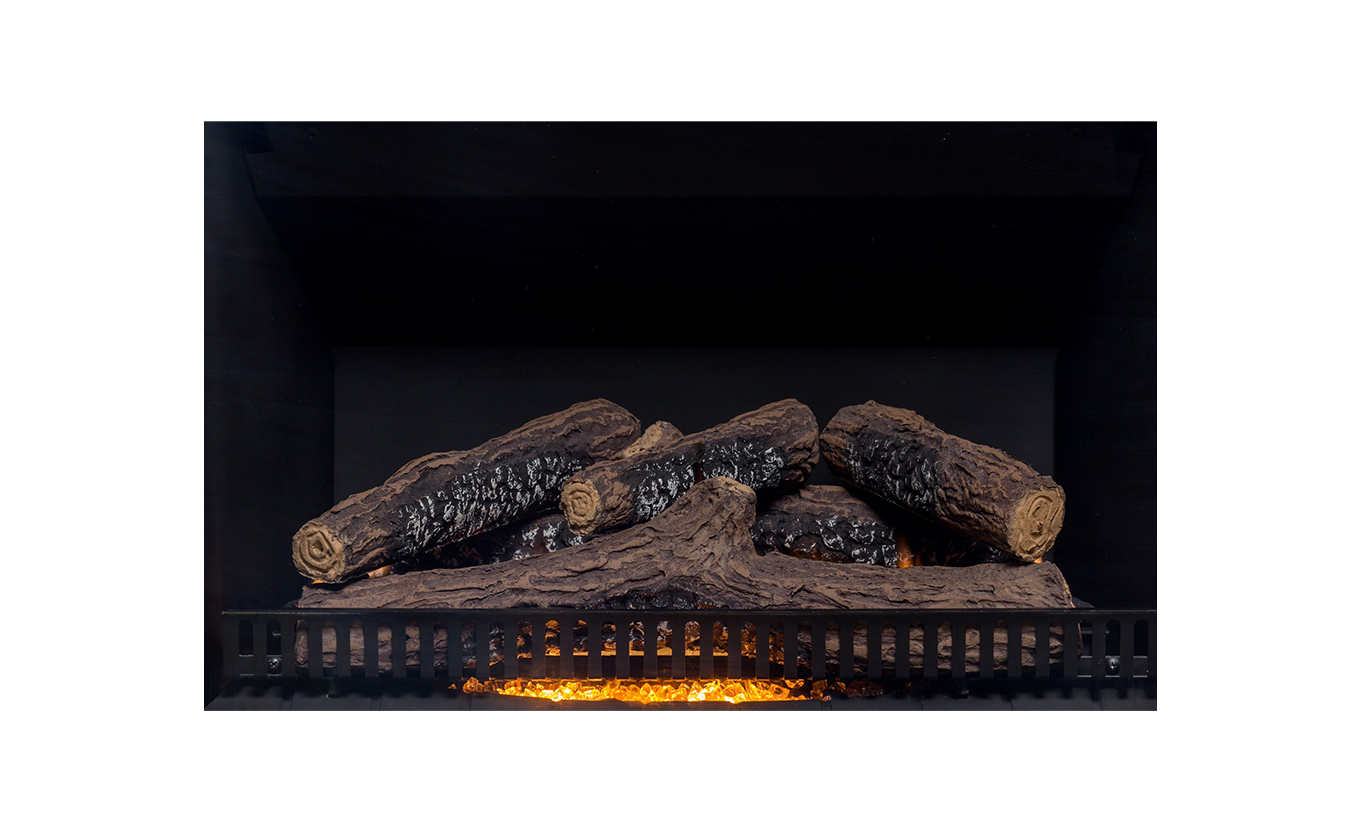 Rinnai 650 / 750 Gas Fireplace (logs - low embers)
