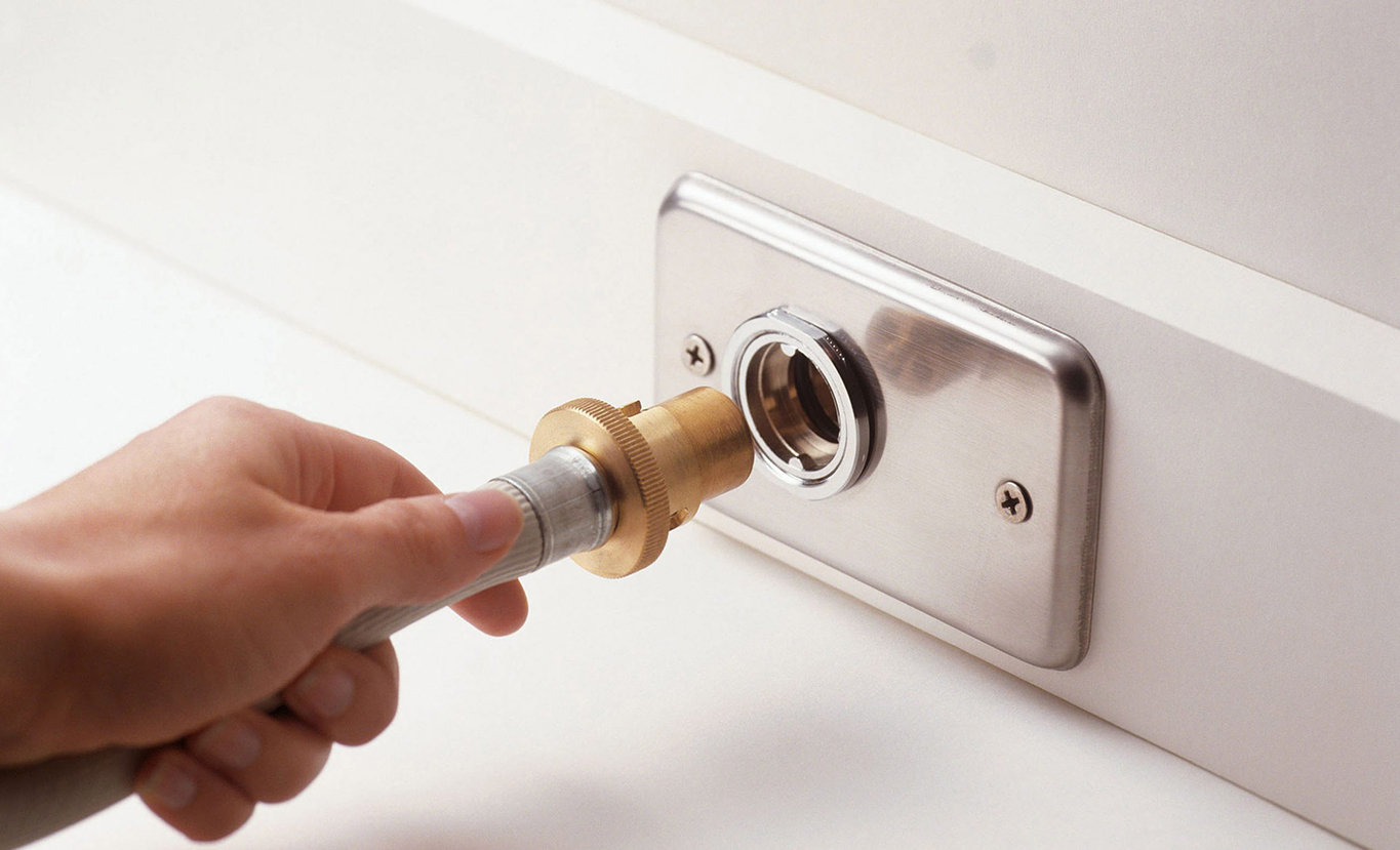 Rinnai Portable Gas Heater Connection (Bayonet - wall)