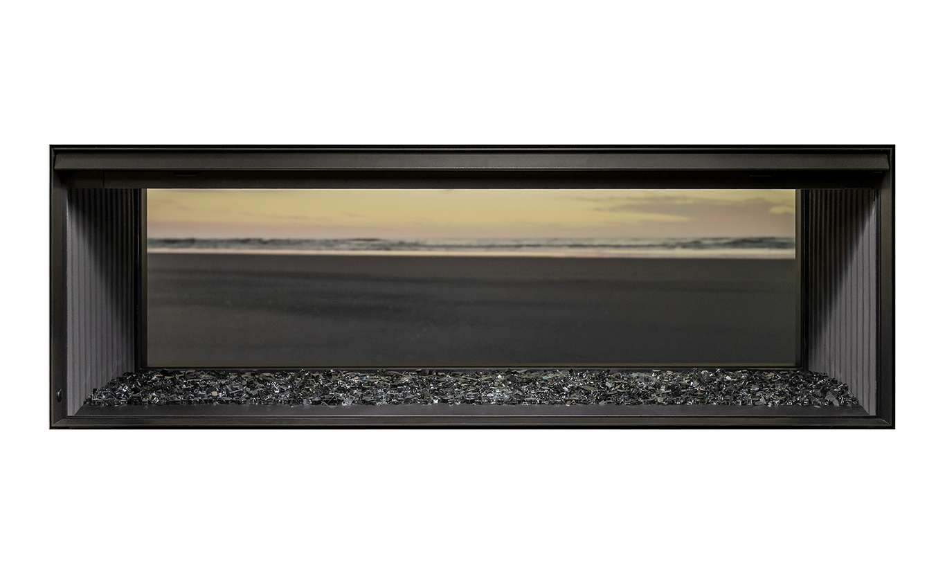 Rinnai LS 1000 Gas Fire FlameTech Log (double sided - pebbles no embers)