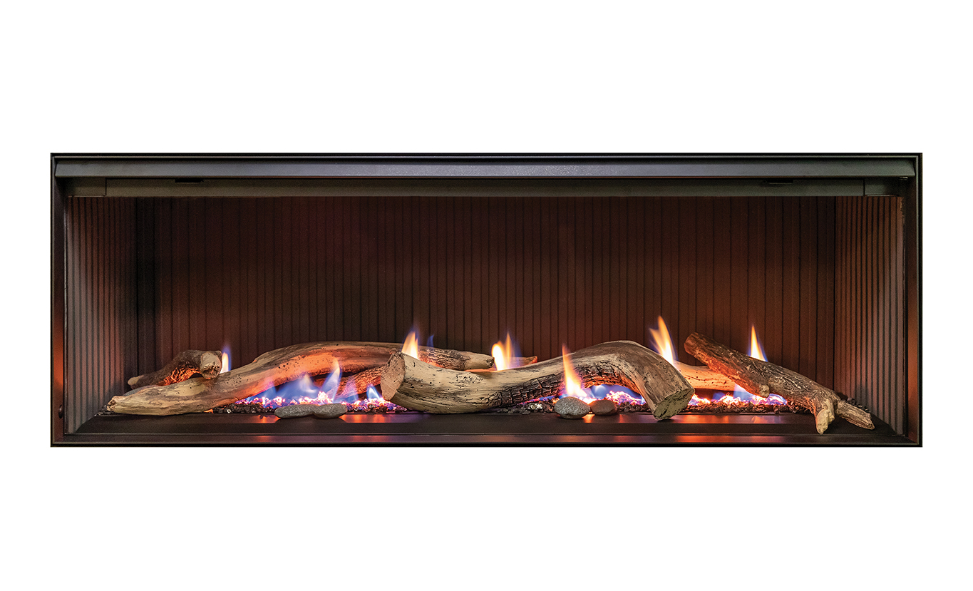 Rinnai LS 1000 Gas Fire FlameTech Log (single sided - logs low embers)