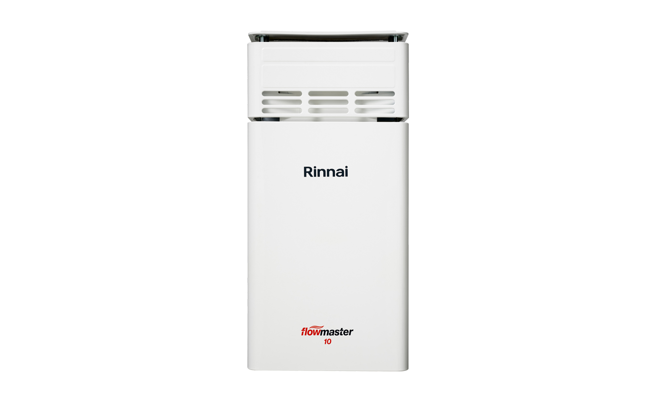 Rinnai Flowmaster 10 Gas Instantaneous Hot Water (front)