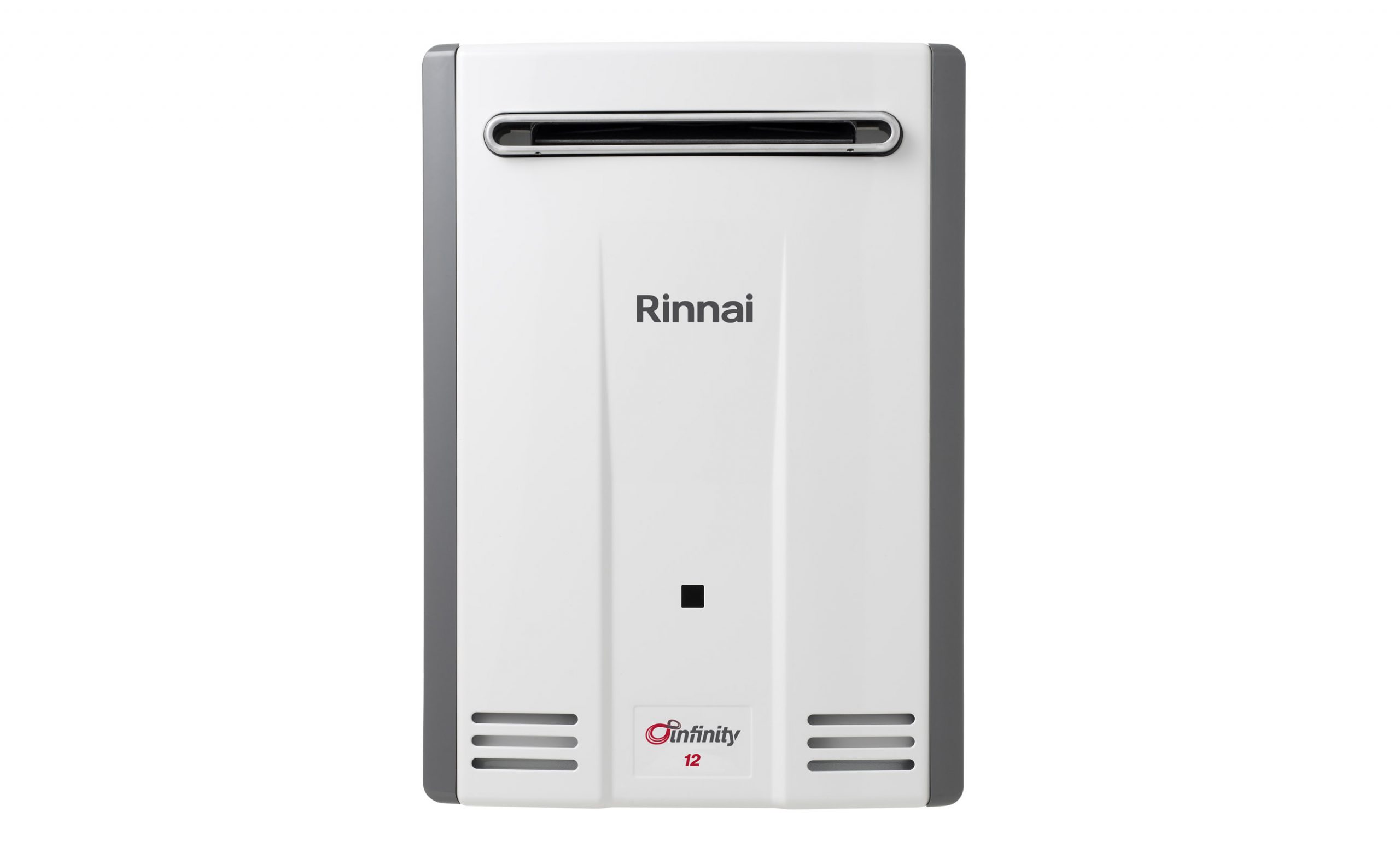 Rinnai Infinity 12 Gas Continuous Flow Hot Water (front)