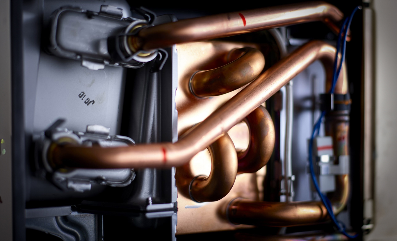 Rinnai Infinity Gas Continuous Flow Hot Water (internal – heat exchanger close up)