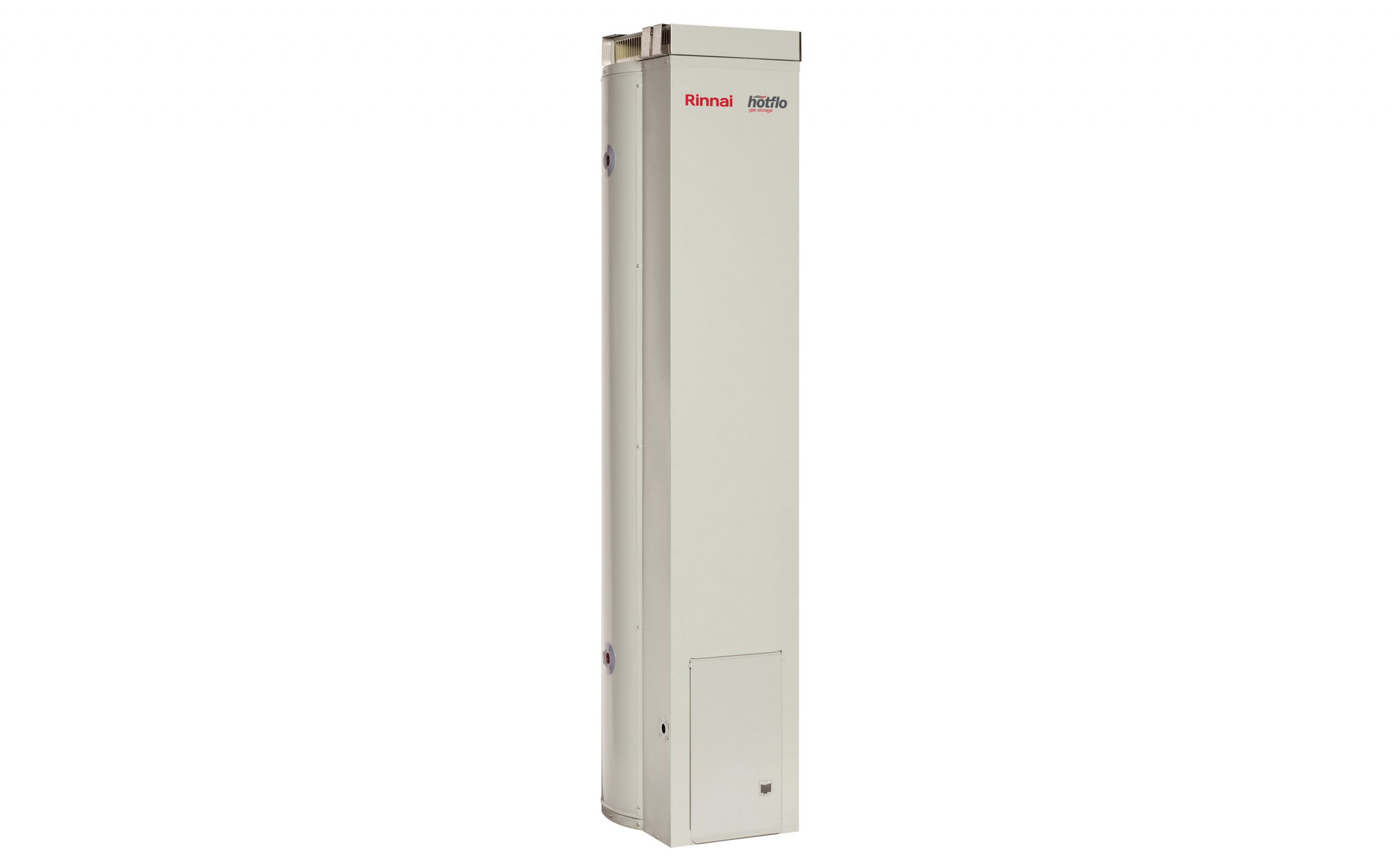 Rinnai Hotflo 170L Gas Hot Water Storage (left)