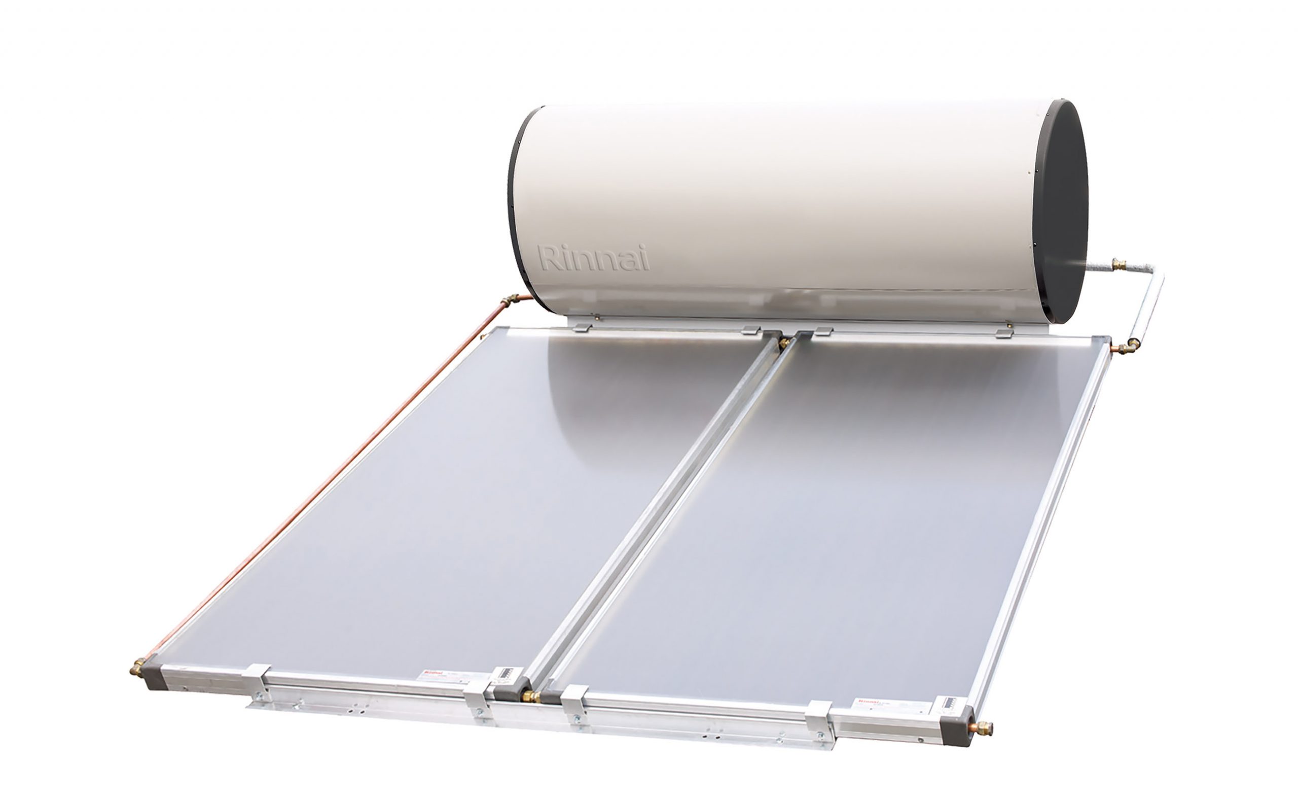 Rinnai Sunmaster Solar Hot Water Close Coupled Flat Plate Collectors (double - beige)